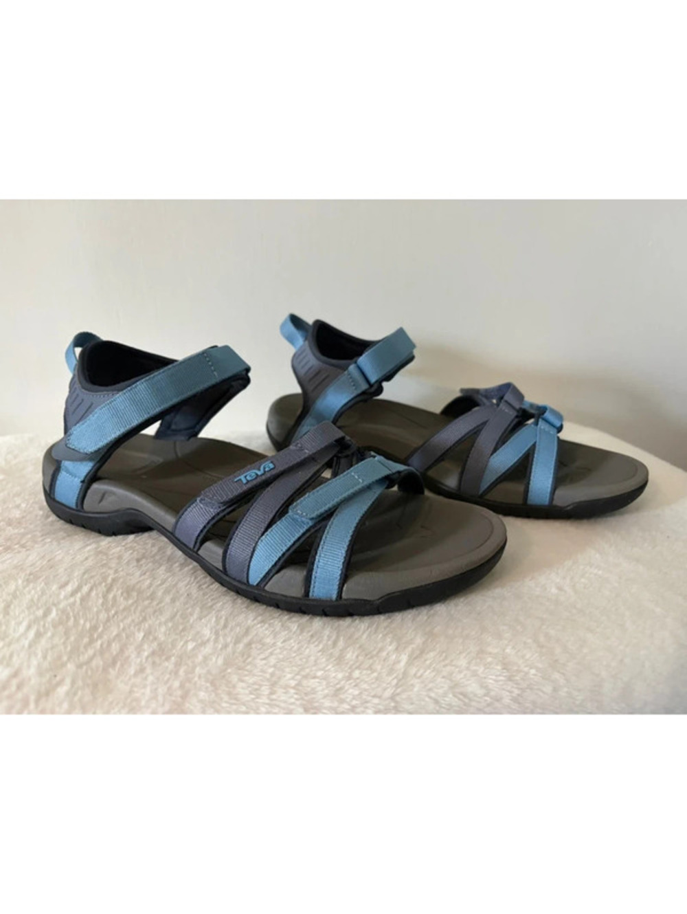 Teva Tirra Sandals Womens 9 Blue Gray Bering Sea Hiking Water Sport 4266 NWOT